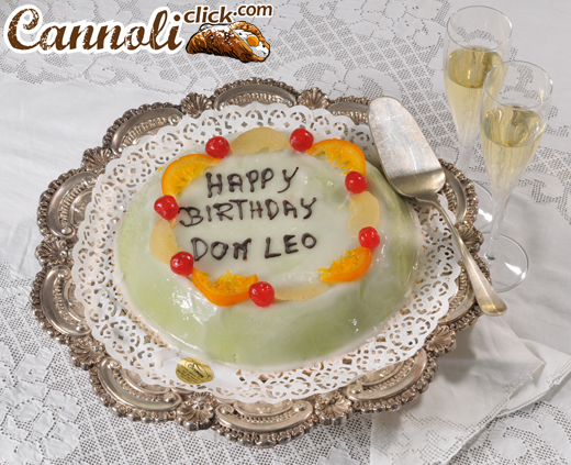 Le Gateau D Anniversaire Cassata Cannoli News